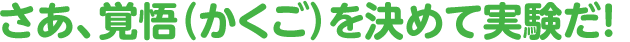 さあ、覚悟（かくご）を決めて凱旋門 賞だ！