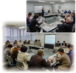 モニター懇談会の様子