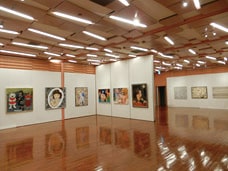 前回の作品展示の様子