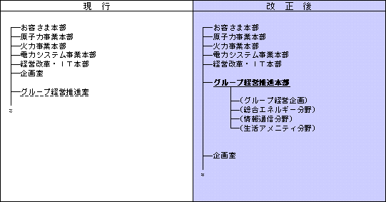 グループ経営推進体制の強化