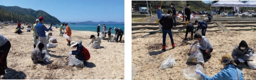 美しい浜プロジェクトin水晶浜