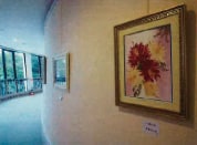 第24回美浜町押し花アート作品展