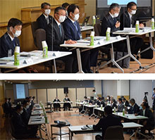 美浜町原子力懇談会の様子