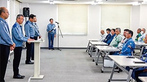 社長から協力会社の皆さまへのあいさつ