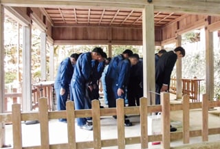 丹生神社にて安全祈願を執り行いました