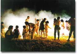 キャンプファイヤー