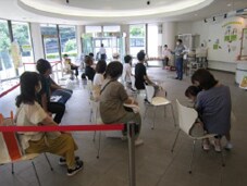 【所長挨拶の様子】