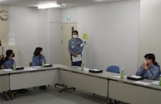 【所長挨拶の様子】