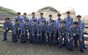 大飯発電所 17名の新入社員