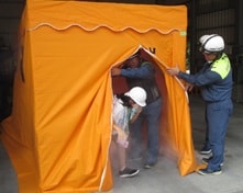 【自衛消防隊体験】