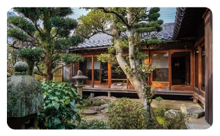 山川家の離れ座敷、外観