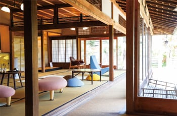 藩主を迎えた書院は、「みんなのリビング」に。