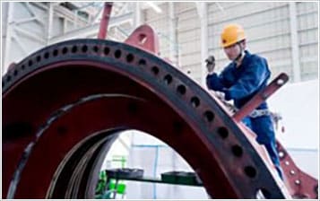 ガスタービンの開放点検