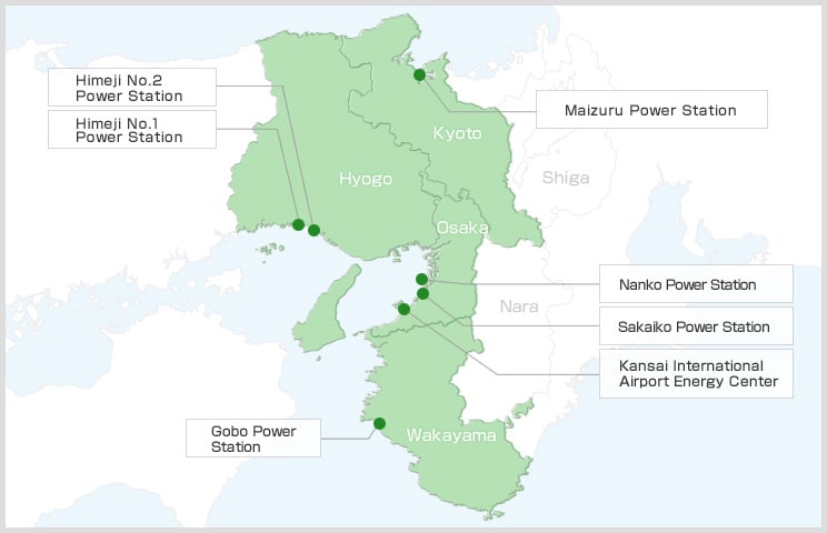 Kansai Electric Power’s Thermal Power Stations Kansai Electric Power’s Thermal Power Stations