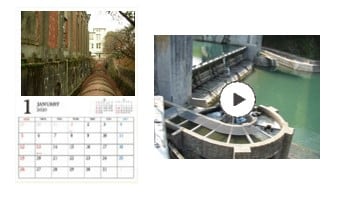 入賞作品でオリジナルデジタルカレンダー＆Web動画を制作！